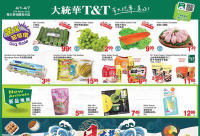 T&T Supermarket (GTA) Flyer April 1 to 7