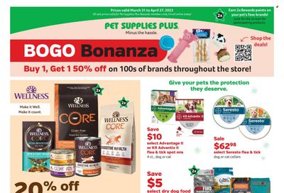 Pet Supplies Plus Weekly Ad Flyer April 1 to April 8