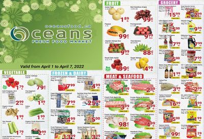 Oceans Fresh Food Market (Mississauga) Flyer April 1 to 7