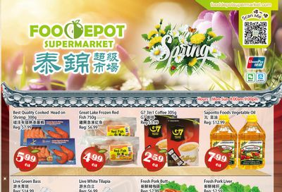 Food Depot Supermarket Flyer April 1 to 7