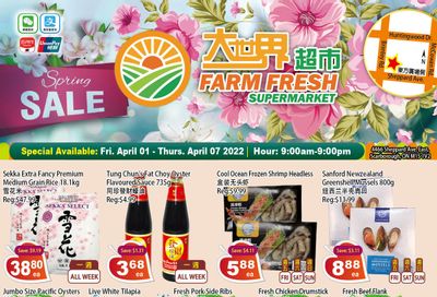 Farm Fresh Supermarket Flyer April 1 to 7