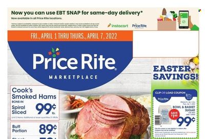 Price Rite (CT, MA, MD, NH, NJ, NY, PA, RI) Weekly Ad Flyer April 1 to April 8