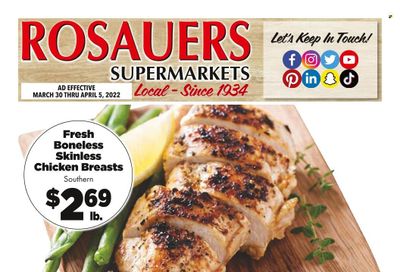 Rosauers (ID, MT, OR, WA) Weekly Ad Flyer April 1 to April 8