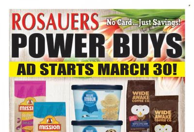 Rosauers (ID, MT, OR, WA) Weekly Ad Flyer April 1 to April 8