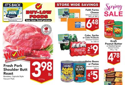 Buy-Low Foods Flyer April 3 to 9