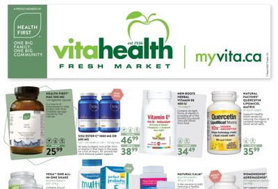 Vita Health Fresh Market Flyer April 1 to 17