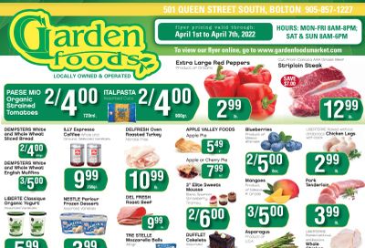 Garden Foods Flyer April 1 to 7
