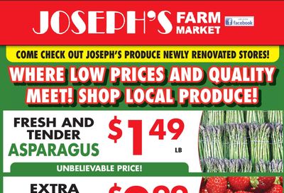 Joseph's Farm Market Flyer April 2 and 3