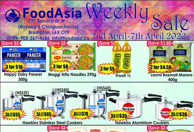 FoodAsia Flyer April 2 to 7