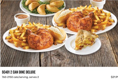 Swiss Chalet Canada Coupon: 2 Deluxe Take-Out Meals for $21.99