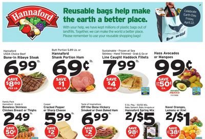Hannaford (ME) Weekly Ad Flyer April 3 to April 10