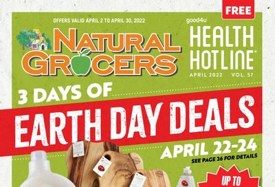 Natural Grocers Weekly Ad Flyer April 3 to April 10