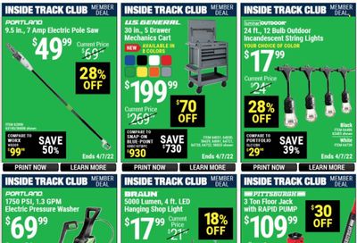 Harbor Freight Weekly Ad Flyer April 4 to April 11