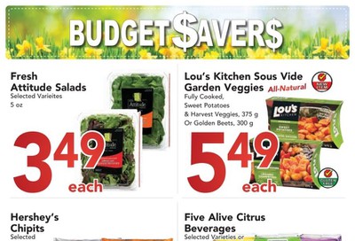 Buy-Low Foods Budget Savers Flyer March 29 to April 25