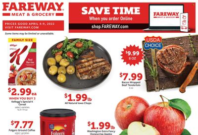 Fareway (IA) Weekly Ad Flyer April 4 to April 11