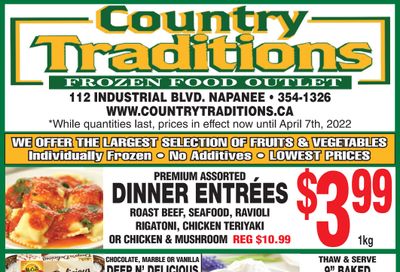 Country Traditions Flyer March 31 to April 7
