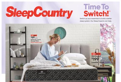Sleep Country Flyer April 4 to 10