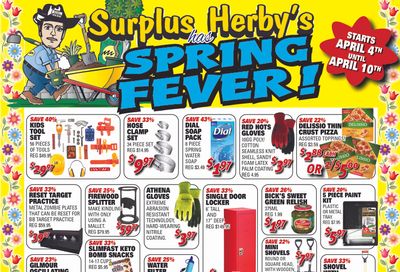 Surplus Herby's Flyer April 4 to 10