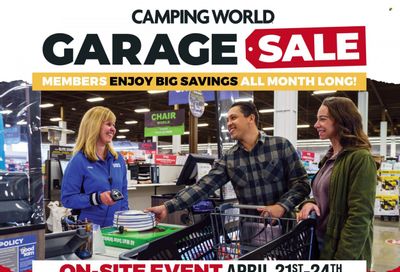 Gander RV & Outdoors Weekly Ad Flyer April 5 to April 12