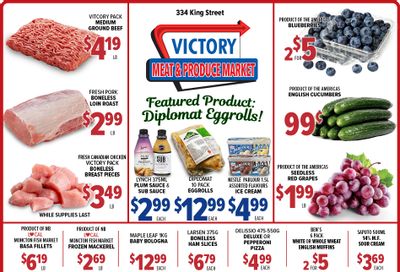 Victory Meat Market Flyer April 5 to 9