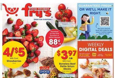 Fry’s (AZ) Weekly Ad Flyer April 5 to April 12