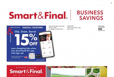 Smart & Final (AZ, CA) Weekly Ad Flyer April 5 to April 12