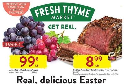 Fresh Thyme Weekly Ad Flyer April 5 to April 12