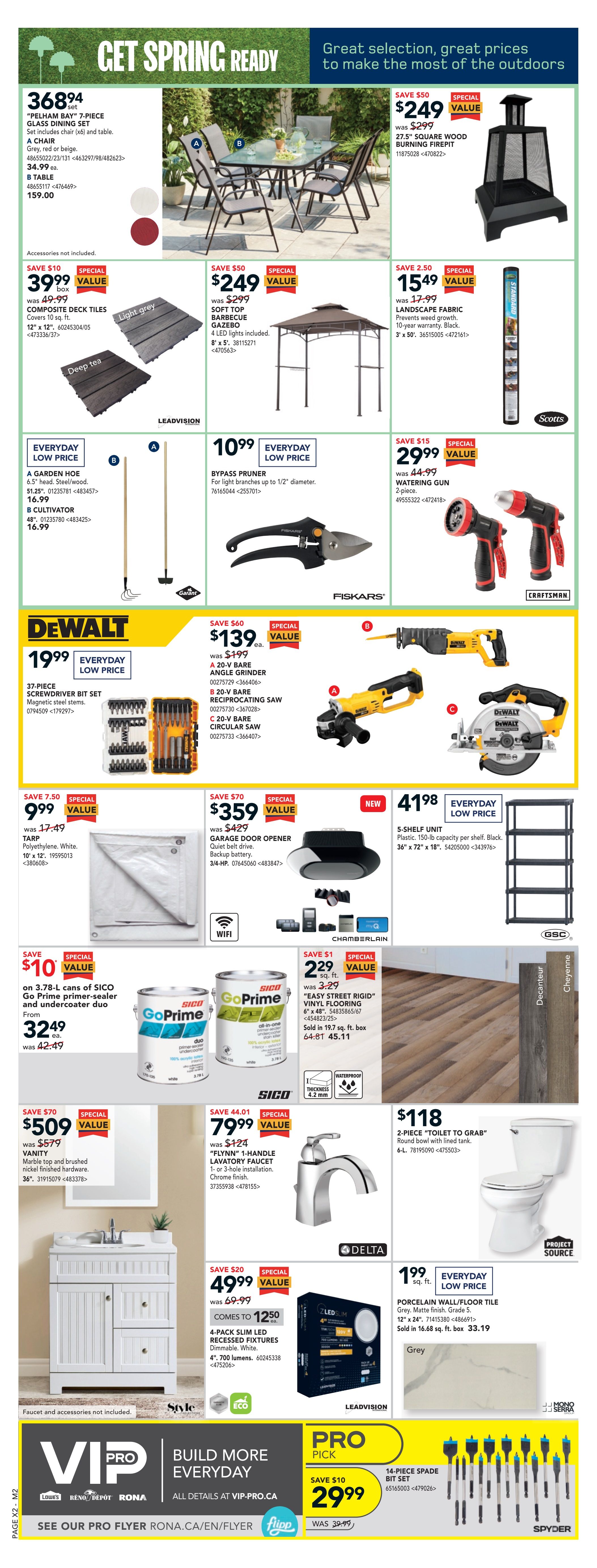 Rona (Atlantic) Flyer April 7 to 13