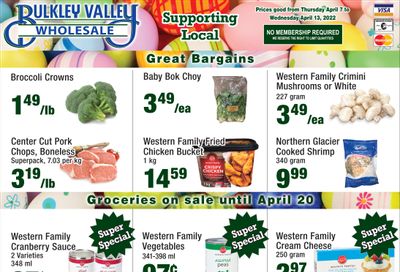 Bulkley Valley Wholesale Flyer April 7 to 13