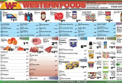 Western Foods Flyer April 6 to 12