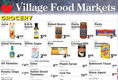 Village Food Market Flyer April 6 to 12