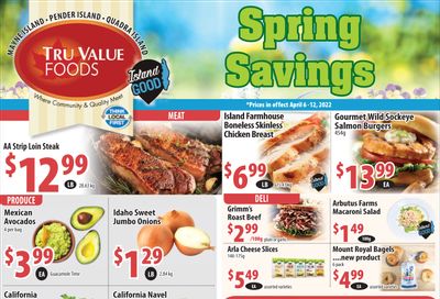 Tru Value Foods Flyer April 6 to 12