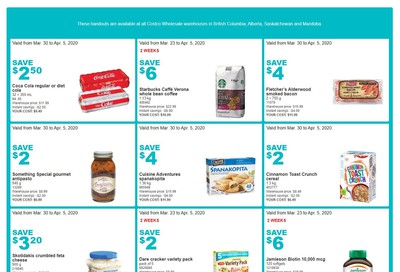 Costco (BC, AB, SK & MB) Weekly Savings March 30 to April 5