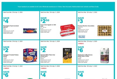 Costco (ON & Atlantic Canada) Weekly Savings March 30 to April 5