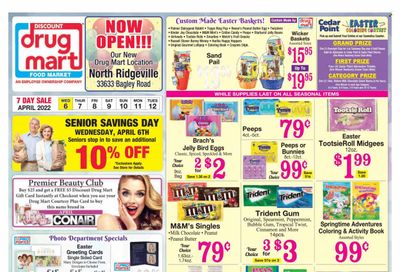 Discount Drug Mart (OH) Weekly Ad Flyer April 6 to April 13