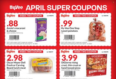 Hy-Vee (IA, IL, MN, MO, SD) Weekly Ad Flyer April 6 to April 13