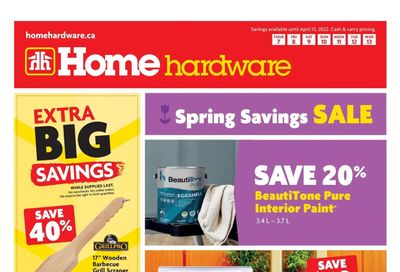 Home Hardware (Atlantic) Flyer April 7 to 13 Home Hardware (Atlantic) Flyer April 7 to 13