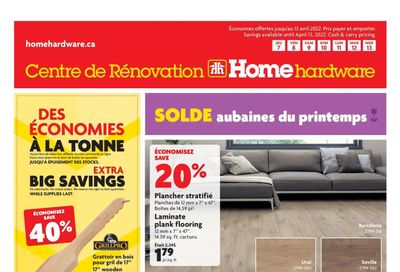 Home Hardware Building Centre (QC) Flyer April 7 to 13