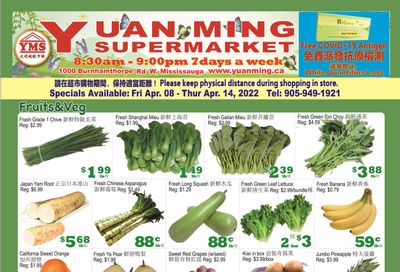 Yuan Ming Supermarket Flyer April 8 to 14