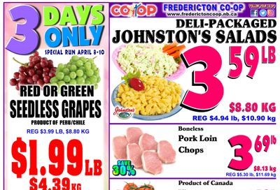 Fredericton Co-op Flyer April 7 to 13