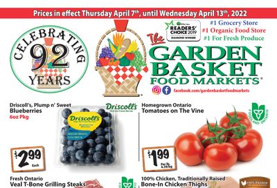 The Garden Basket Flyer April 7 to 13