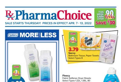 PharmaChoice (BC, AB, SK & MB) Flyer April 7 to 13