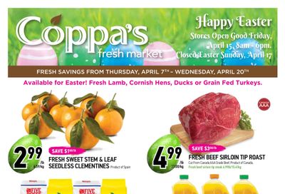 Coppa's Fresh Market Flyer April 7 to 20