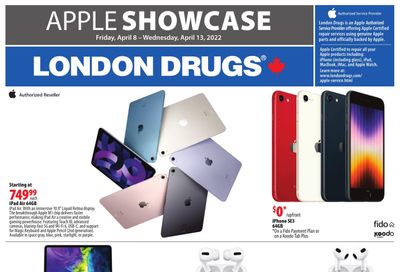 London Drugs Apple Showcase Flyer April 8 to 13