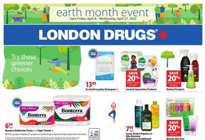 London Drugs Earth Month Event Flyer April 8 to 27