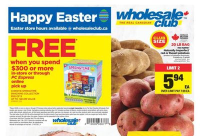 Real Canadian Wholesale Club Flyer April 7 to 13