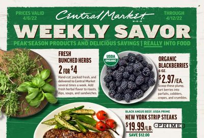Central Market (TX) Weekly Ad Flyer April 7 to April 14