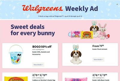 Walgreens Weekly Ad Flyer April 7 to April 14