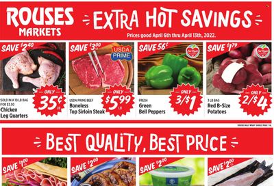 Rouses Markets (AL, LA, MS) Weekly Ad Flyer April 7 to April 14