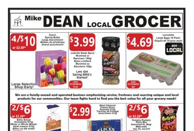 Mike Dean Local Grocer Flyer April 8 to 14